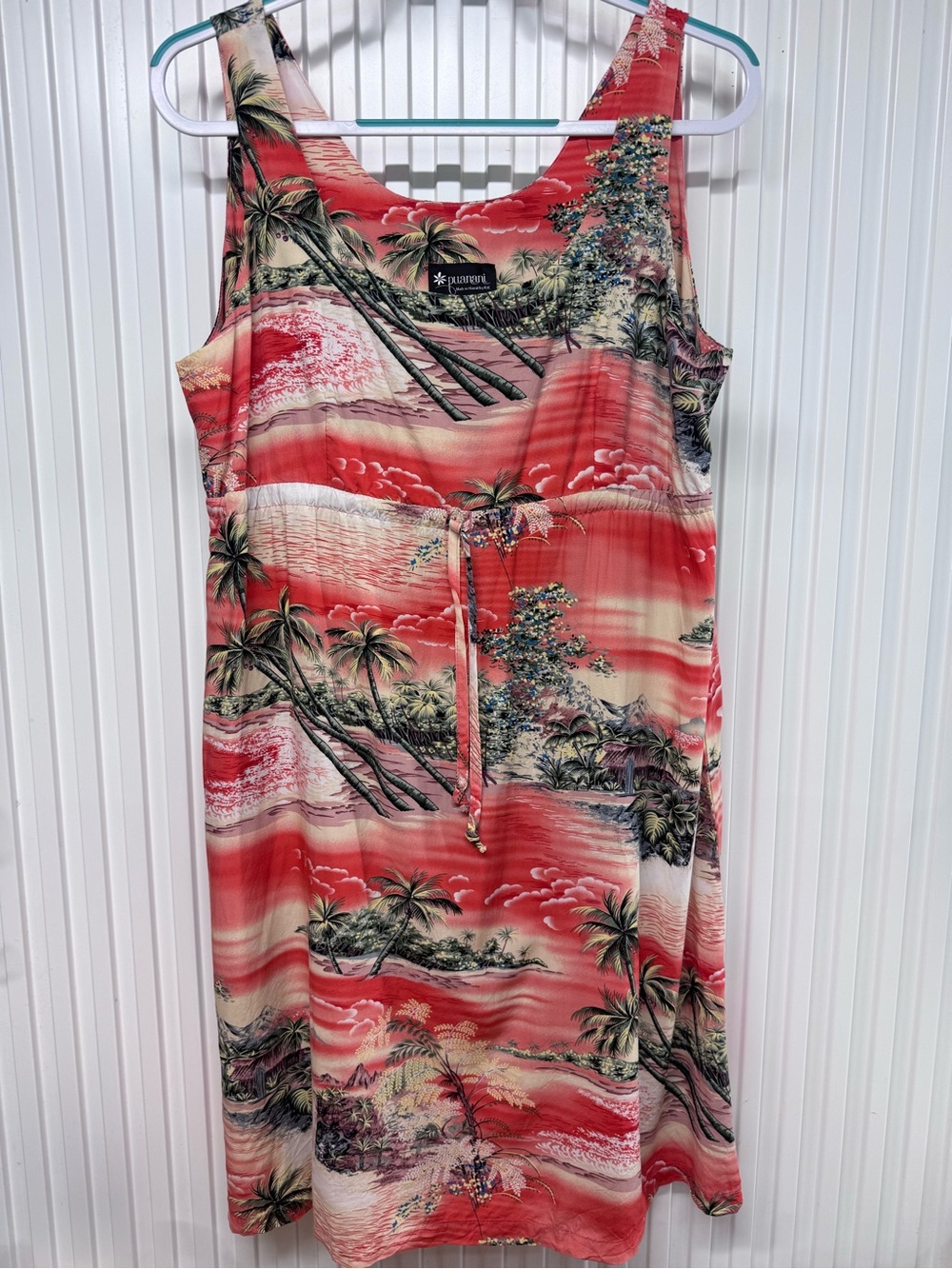 Paunani by RJC Size xl 100% Cotton made in USA Hawaiian Dress